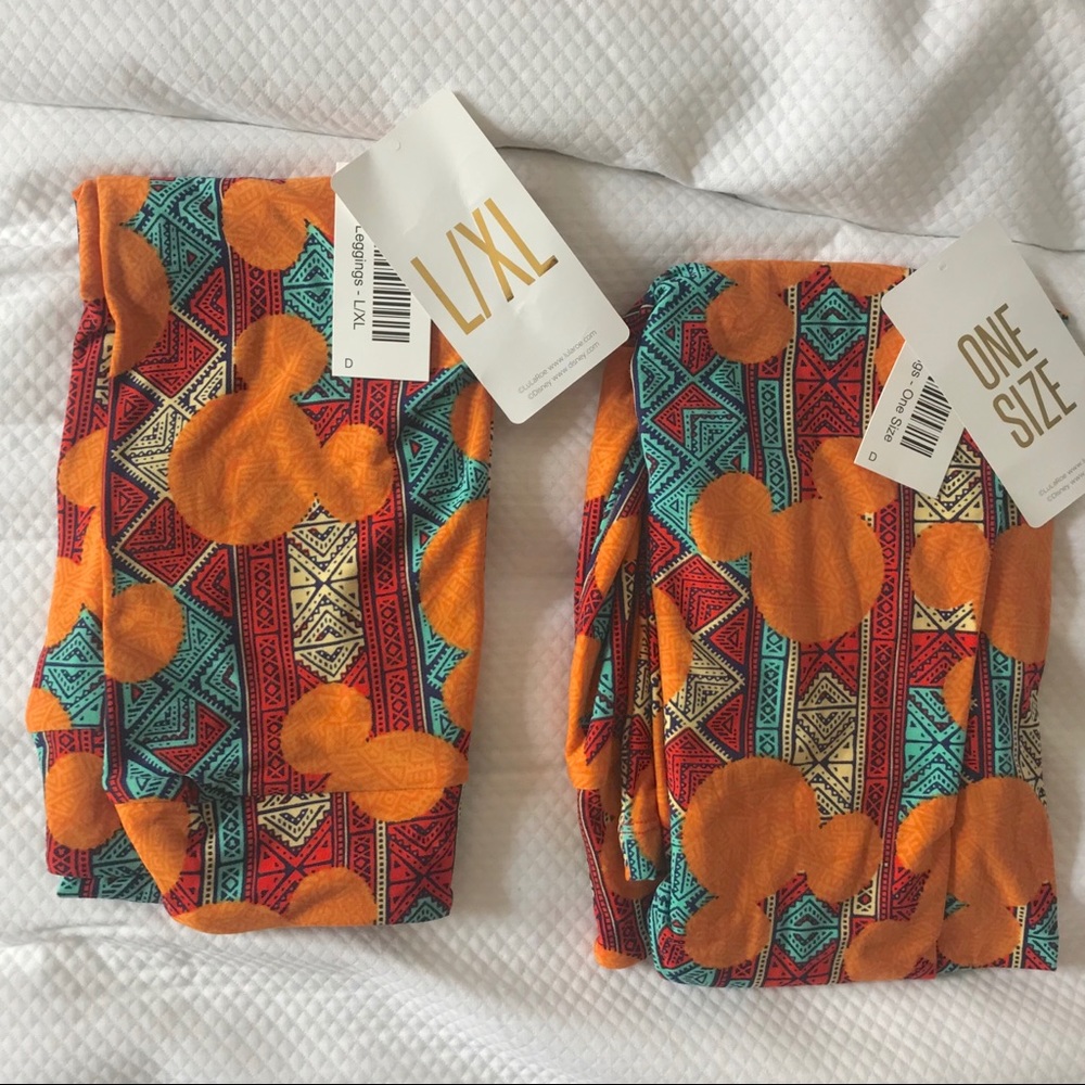 Mommy and Me Lularoe Disney Leggings NWT